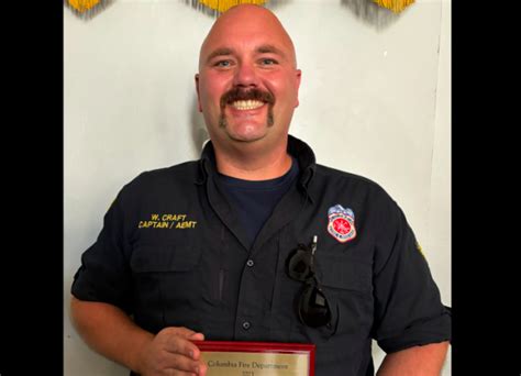 Columbia Fire & Rescue Recognize 2023 Firefighter of the Year - Maury County Source