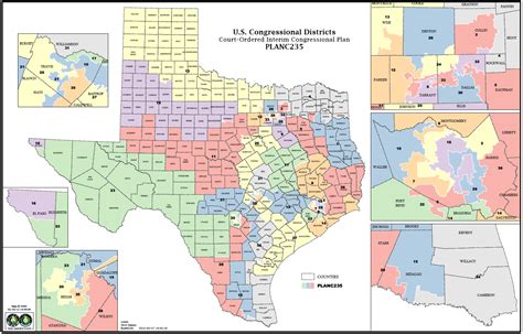 Understanding The Texas Representative Districts Map: A Guide To The ...