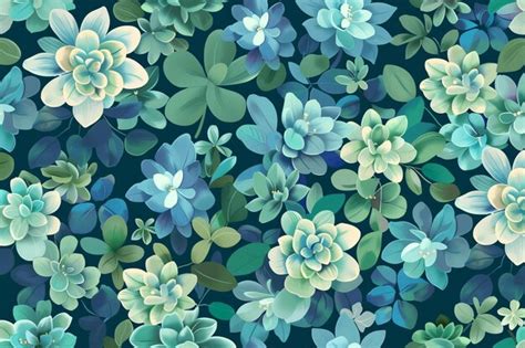 Premium Photo | Succulent plant background wallpaper