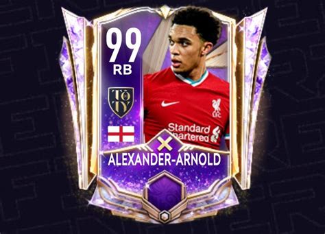 TRENT ALEXANDER-ARNOLD 99 "UTOTY" - FIFA MOBILE 21 | Fifa, Player card ...