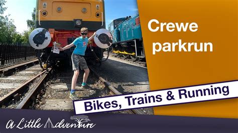 It's all about trains at Crewe parkrun! - YouTube