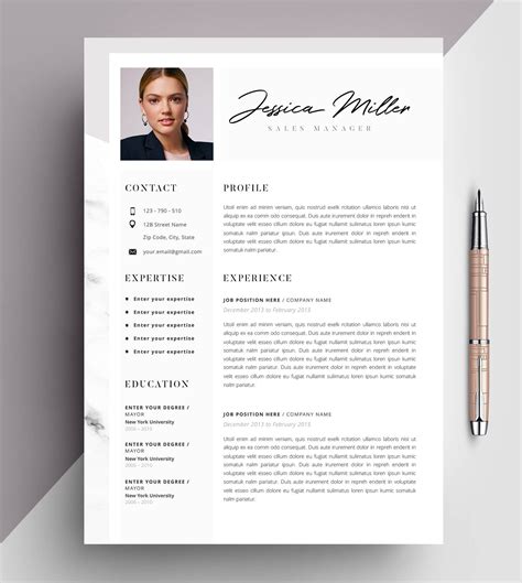 Free Editable Resume Templates - Printable Word Searches