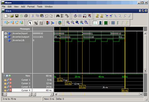 Modelsim waveform - qlerotool