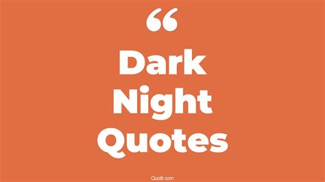 45+ Restlessness Dark Night Quotes That Will Unlock Your True Potential