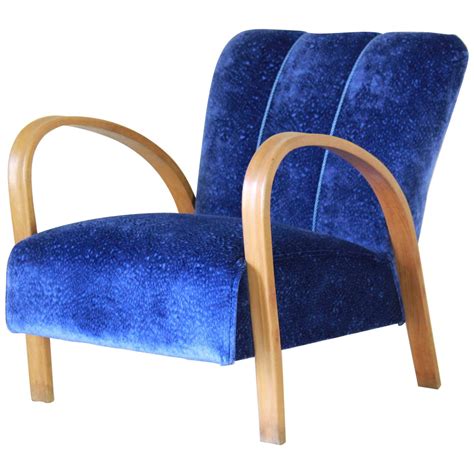 20th Century French Art Deco Reupholstered Armchair, 1930s at 1stDibs