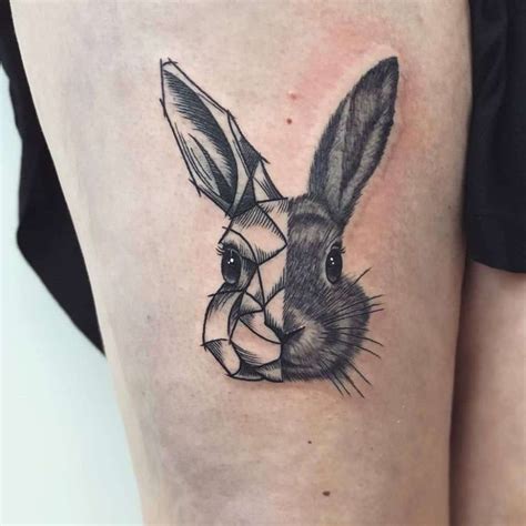 Aggregate 86+ bunny rabbit tattoo super hot - in.cdgdbentre