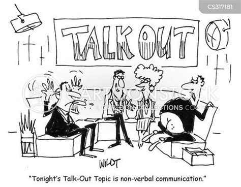 Non Verbal Communication Cartoon