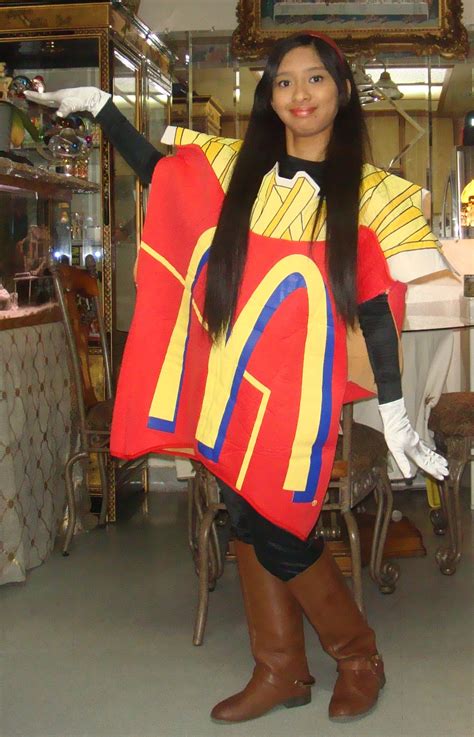 Me in McDonald's French Fries package costume 1 by Magic-Kristina-KW on ...