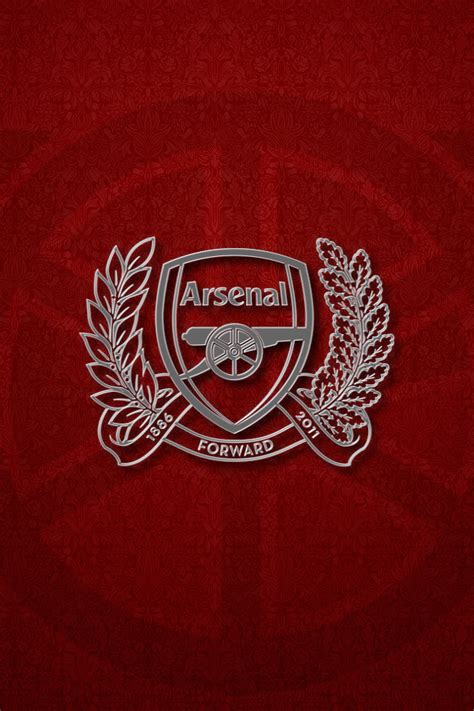 Arsenal FC Crest iPhone Wallpaper by MrSteveCook on DeviantArt