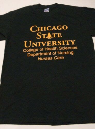 CHICAGO STATE UNIVERSITY College Nurse Nursing Medical Science T Shirt ...