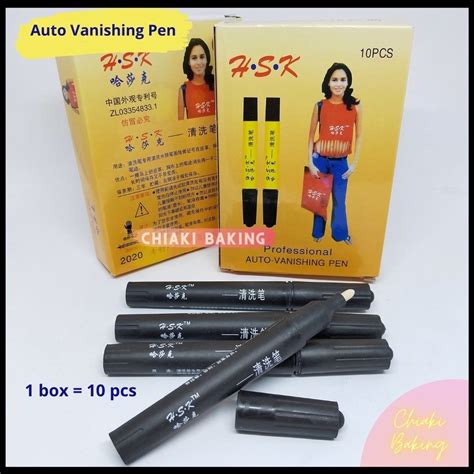 Jual Ready Penghapus tinta Pena Silver Auto Vanishing Pen Perak Gambar ...