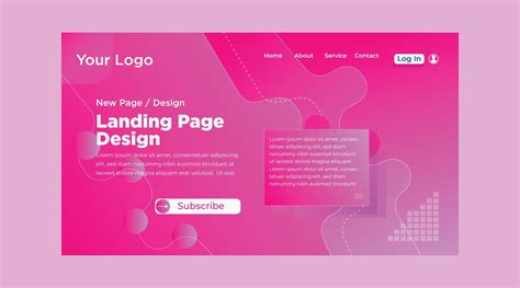 Landing page design . Modern Landing Page Templates .Landing page ...