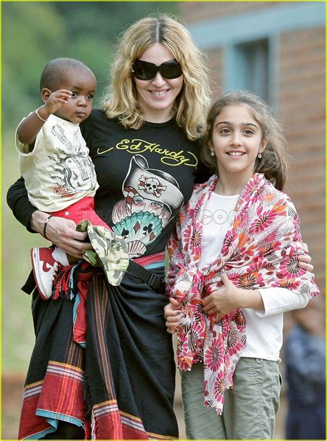 Madonna's Family Portrait: Photo 114501 | Celebrity Babies, David Banda, Lourdes Leon, Madonna ...