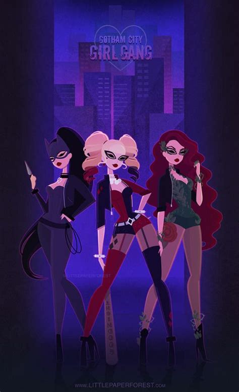 Gotham city sirens – Artofit