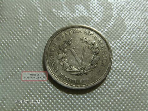 1883 Liberty Head V Nickel " No Cent