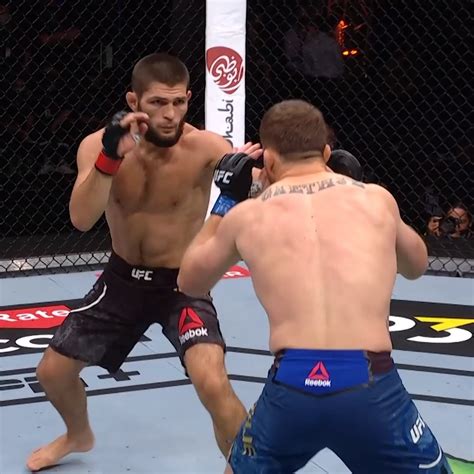 Khabib Nurmagomedov's final fight in the UFC 🦅 | What a career for The ...