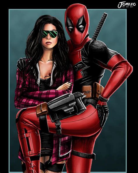 Deadpool and Vanessa by jomeeo on DeviantArt | Deadpool vanessa, Marvel ...