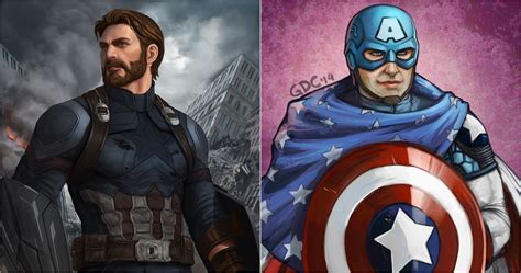 CS: 10 Pieces Of Captain America Fan Art We Adore | ScreenRant