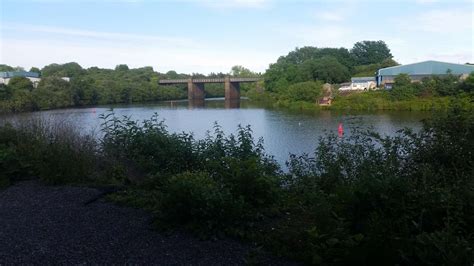 River Ely at Riverside Park, Penarth Road - Hangar Human Performance Centre