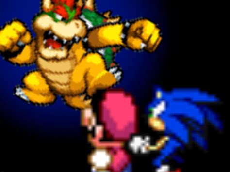 Mario and Sonic VS Bowser by SonicandMariofan1234 on DeviantArt