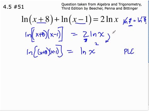 equation ln – résoudre des équations avec ln – Filmisfine