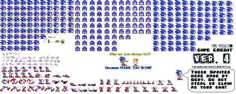 Sonic 3 Sprites Rigged V4 (reupload) by SuperGoku809 on DeviantArt