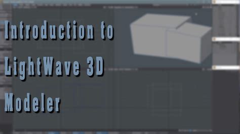 Introduction to LightWave 3D: Modeler - YouTube