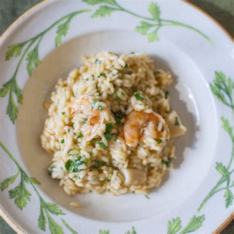 Italian Shrimp and Scallop Risotto Recipe