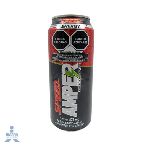 bebida energetica amper speed 473 ml | Ibarra Mayoreo