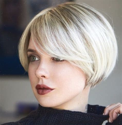 fringed ear lobe bob - Google Search | Bob haircut for fine hair, Short ...