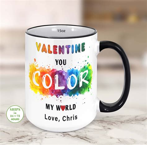 Personalizsed Valentine Mug Custom Valentine Mug | Etsy in 2021 | Valentines mugs, Personalized ...