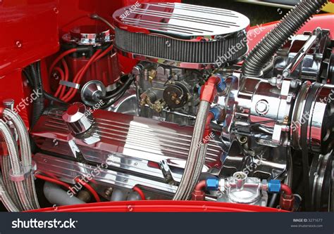 Hot Rod Engine Antique Car Stock Photo 3271677 | Shutterstock