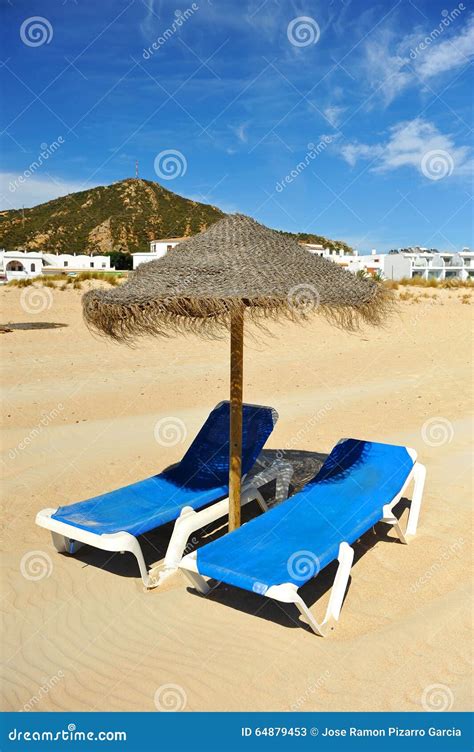 Zahara De Los Atunes Beach, Cadiz Province, Spain Stock Image - Image of sand, holiday: 64879453