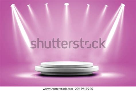 Pink Studio Background High Quality Stock Vector (Royalty Free ...