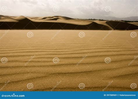 Medanos del Coro stock image. Image of travel, waves - 39708969