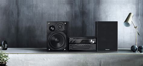 Panasonic SCPMX90 Hi-Res Audio Compact Audio System - Black