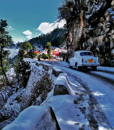 #uttarakhand #india #snow #throwback #snowfall #winters #roads #season #photography #photo #