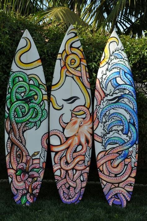 Complete series | Surfboard art, Surf art, Surfboard