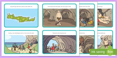 Odysseus and Cyclops Story Sequencing (teacher made)