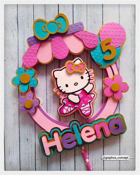 Hello Kitty Cake Topper