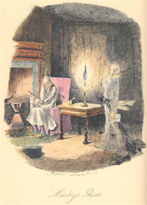 "The Second of The Three Spirits," or "Scrooge's third Visitor" by John ...