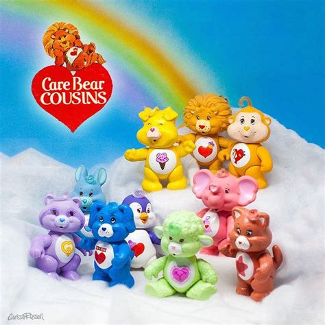 Care Bear Cousins figures! I loved these | Care bears cousins, Care bears vintage, Care bear