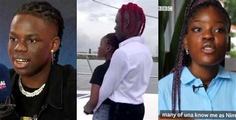 I am not his girlfriend - Lady who Rema took on a date clears the air (Video)