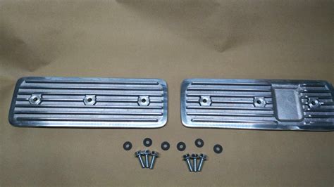 Finned side covers All Chevy Inline 6 (SET) 194 230 250 292