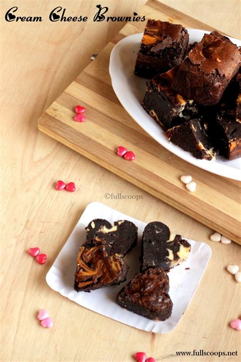 Cream Cheese Brownies | Cheesecake Brownies ~ Full Scoops - A food blog ...