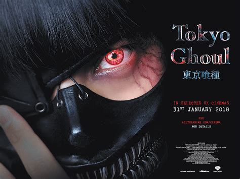 UK poster and extended trailer for live-action Tokyo Ghoul movie