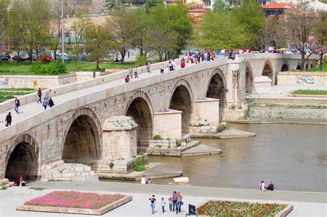 Stone Bridge in Skopje, Macedonia | The Stone Bridge is a br… | Flickr