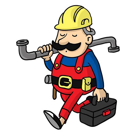 #cartoon #character #worker #plumber #sketch #ink #blueink Community Helpers Preschool ...