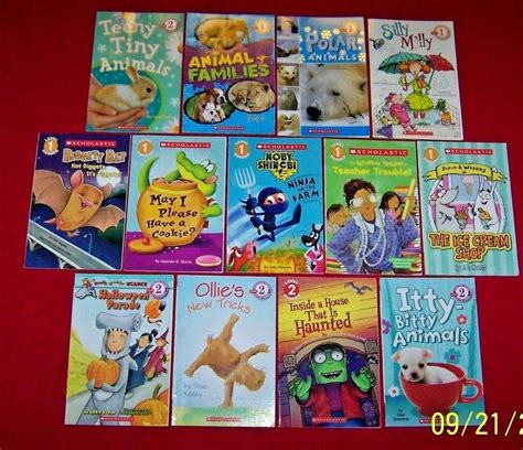 Scholastic Books Levels H J L M 13 Beginning Readers Kindergarten 1st grade (With images ...