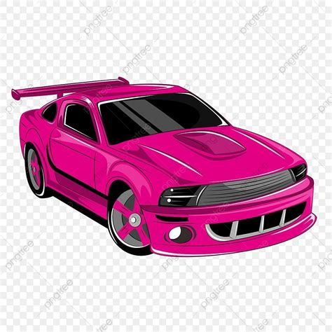 Super Cars Vector Art PNG, Super Car Pink, Supercar, Race Car, Clipart PNG Image For Free Download